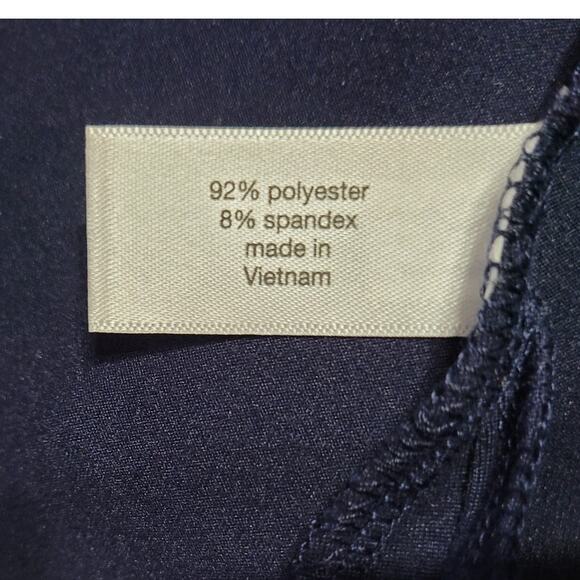 Lane Bryant LIVI Soft 18/20 Navy Hoodie Plus Size Tunic Top Activewear Irregular - Picture 6 of 9